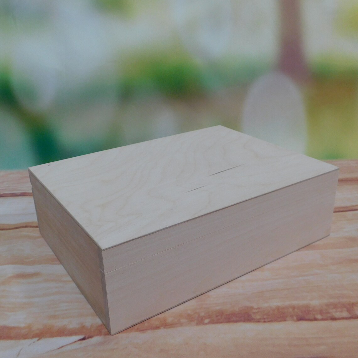 Large Wooden Keepsake Box