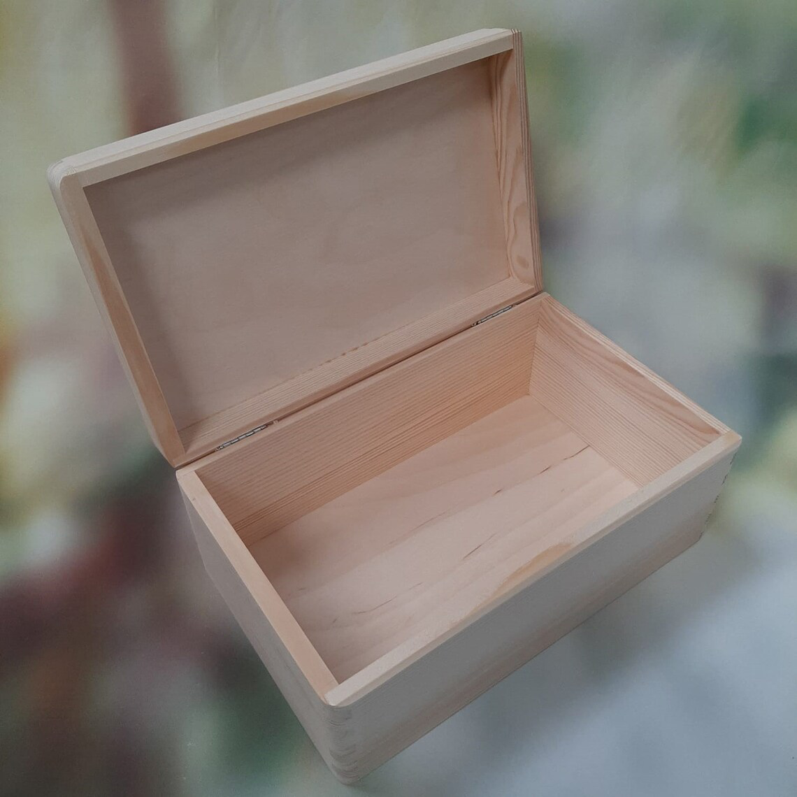 Personalised Wooden Memory Box - Inside