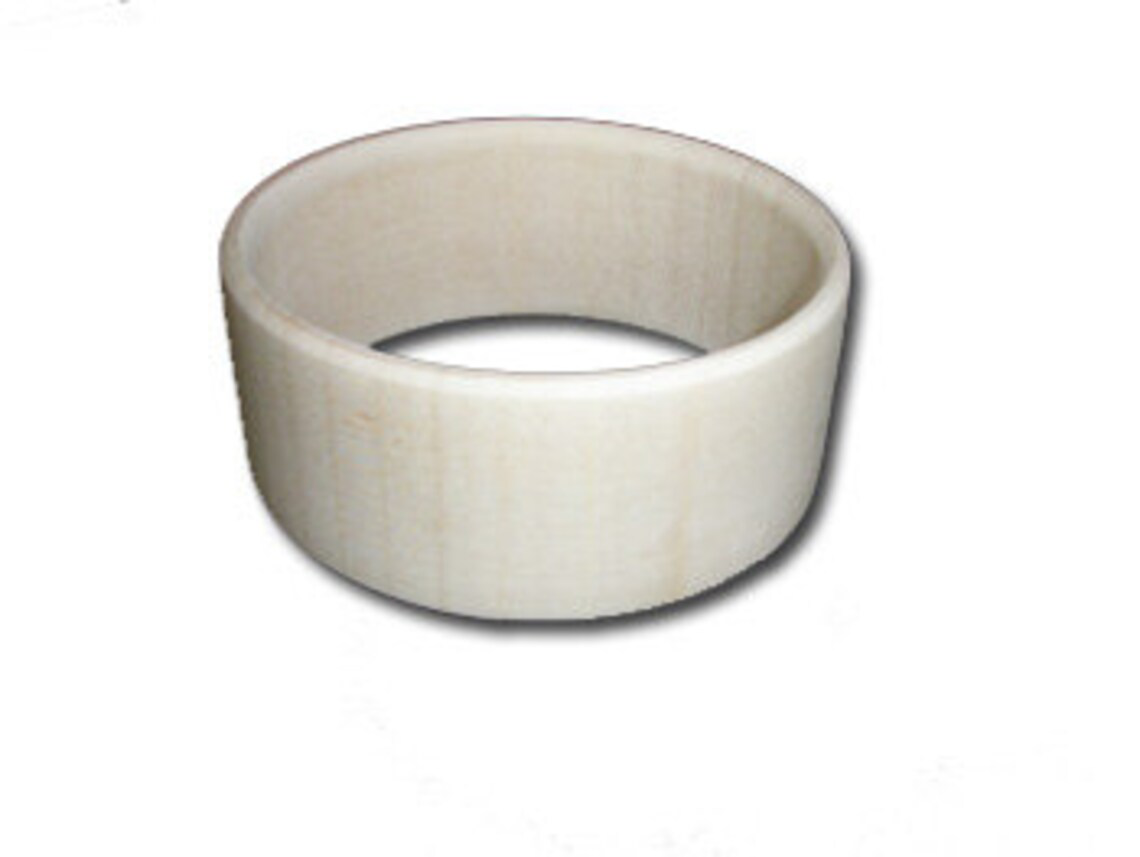 Plain Wooden Bangles For Jewellery Making