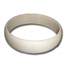 Plain Wooden Bangles For Jewellery Making