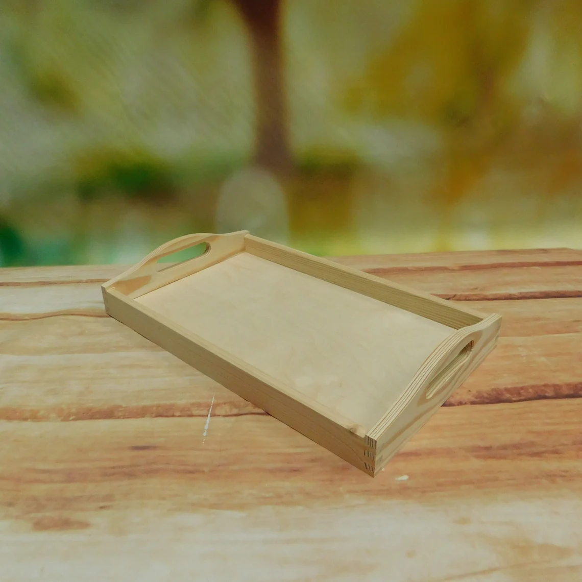 Small Wooden Serving Tray